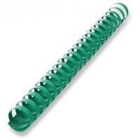 Hřbet pro kroužkovou vazbu 28mm 245ls zelený