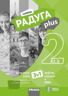Ruský jazyk Raduga plus 2 3v1 Pracovní sešit a online cvičení+mp3