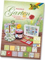 Papír na scrapbooking v bloku A4 80-270g/m2 26ls Garden