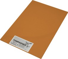 Barevný papír A3 130g/m2 50ks hnědý teraccota