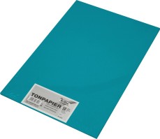 Barevný papír A3 130g/m2 50ks tmavě modrá tyrkysová