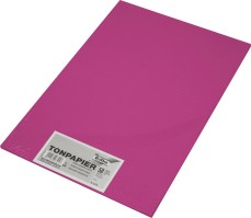 Barevný papír A3 130g/m2 50ks tmavě růžová