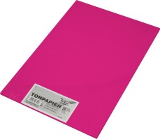 Barevný papír A3 130g/m2 50ks růžový