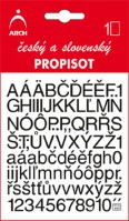 Propisoty Písmena/čísla
