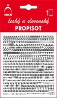 Propisoty Písmena/čísla