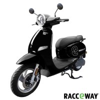Elektroskútr RACCEWAY® JLG-E-MOTO, černý