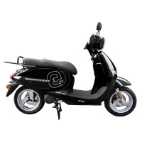 Elektroskútr RACCEWAY® JLG-E-MOTO, černý