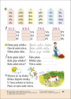 1.ročník Český jazyk Slabikář měkká vazba Nová řada