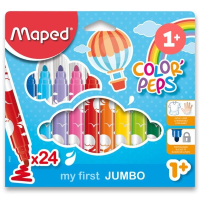 Popisovače Maped Color Peps Jumbo 1+  24ks