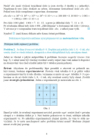9.ročník Matematika Jak řešit matematické problémy