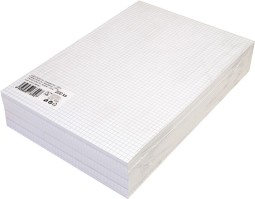 Kreslicí karton A4 220g 200ks bílý čtverečkovaný