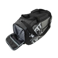 Sportovní taška LIFEFIT® pro muže, černo-šedá