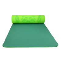 Podložka LIFEFIT® YOGA MAT LOTOS DUO, 183x58x0,6cm, zelená