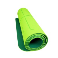 Podložka LIFEFIT® YOGA MAT LOTOS DUO, 183x58x0,6cm, zelená