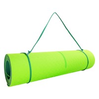 Podložka LIFEFIT® YOGA MAT LOTOS DUO, 183x58x0,6cm, zelená