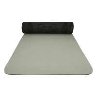 Podložka LIFEFIT® YOGA MAT LOTOS DUO, 183x58x0,6cm, černá