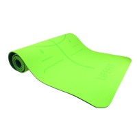 Podložka LIFEFIT® YOGA MAT RELAX DUO, 183x58x0,6cm, zelená