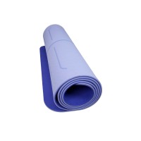 Podložka LIFEFIT® YOGA MAT RELAX DUO, 183x58x0,6cm, modrá