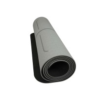 Podložka LIFEFIT® YOGA MAT RELAX DUO, 183x58x0,6cm, černá