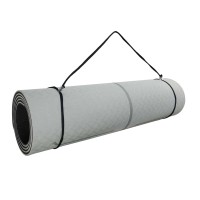 Podložka LIFEFIT® YOGA MAT RELAX DUO, 183x58x0,6cm, černá