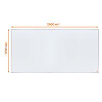 Magnetická tabule Nobo Essentials 2400x1200mm