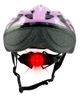 Dětská cyklo helma SULOV® JR-RACE-G, vel S/50-53cm, růžovo-zelená