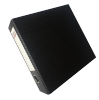 Pákový pořadač A5 80mm Senator Caesar Office prešpán černý