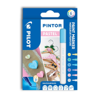 Pilot Pintor EF Pastel sada popisovačů 6 barev