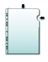 Závěsný euro obal U/L A4 140µ čirý