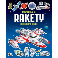 Samolepková knížka Poskládej si - Rakety