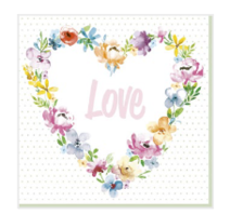 Papírové ubrousky Blossom Love 20ks