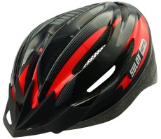 Cyklo přilba SULOV® MATTEO, černo-červená, L 58-61cm