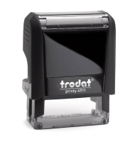 Razítko Trodat 4911 38x14mm černé