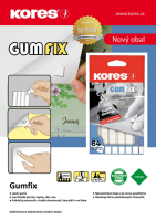 Lepicí guma Kores GumFix 84ks