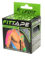 KinesionLIFEFIT® tape 5cmx5m, černá