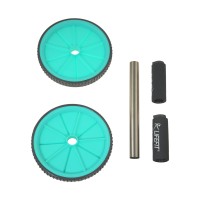 Posilovací kolečko LIFEFIT® EXERCISE WHEEL DUO, mint