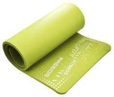 Podložka LIFEFIT® YOGA MAT EXKLUZIV PLUS, 180x58x1,5cm, světle zelená