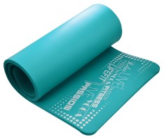 Podložka LIFEFIT® YOGA MAT EXKLUZIV PLUS, 180x58x1,5cm, tyrkysová