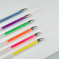 Sada gelová pera Kores Pen Neon 6ks