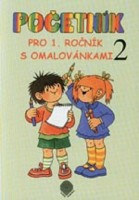 1.ročník Matematika Početník s omalovánkami 2.díl