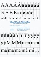 1.ročník Český jazyk Skládací abeceda