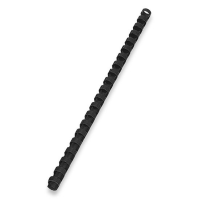 Hřbet pro kroužkovou vazbu 14mm 100ls černý