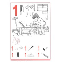 1.ročník Matematika Cvičebnice počtů s omalovánkami sešit 1