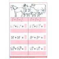 1.ročník Matematika Cvičebnice počtů s omalovánkami sešit 1