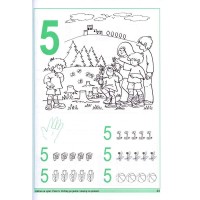 1.ročník Matematika Cvičebnice počtů s omalovánkami sešit 2