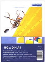 Euro obal A4 55µ 100ks žlutý