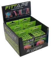 KinesionLIFEFIT® tape 5cmx5m, 6ks, mix barev