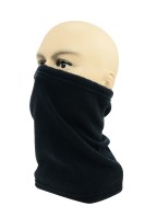 Multifunkční šátek 2v1 Fleece, černý