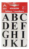 Samolepky Písmena A-Z