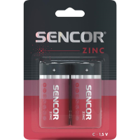 Zinkouhlíková baterie R14 Sencor